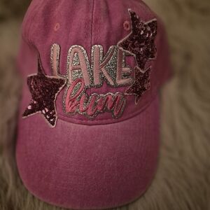 Bougie custom cap embellished trucker hat